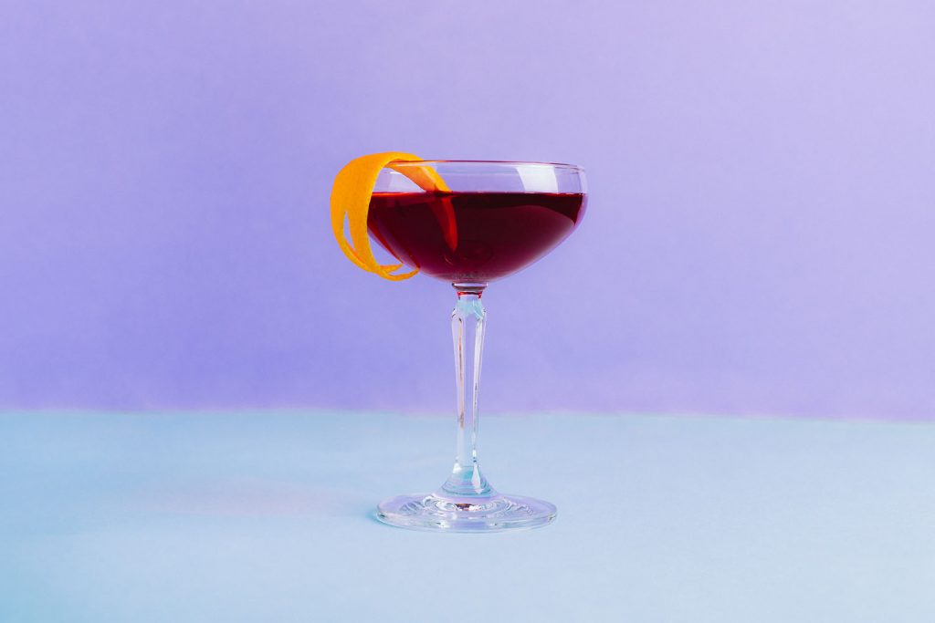 Wine cocktail